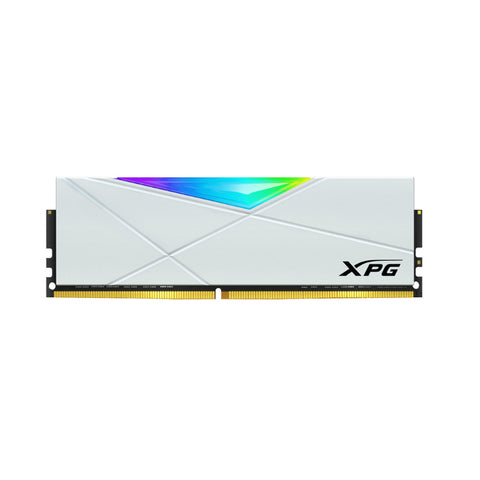 MEMORIA RAM DIMM ADATA XPG D50 8GB DDR4 3200MHZ RGB BLANCA (AX4U32008G16A SW50)